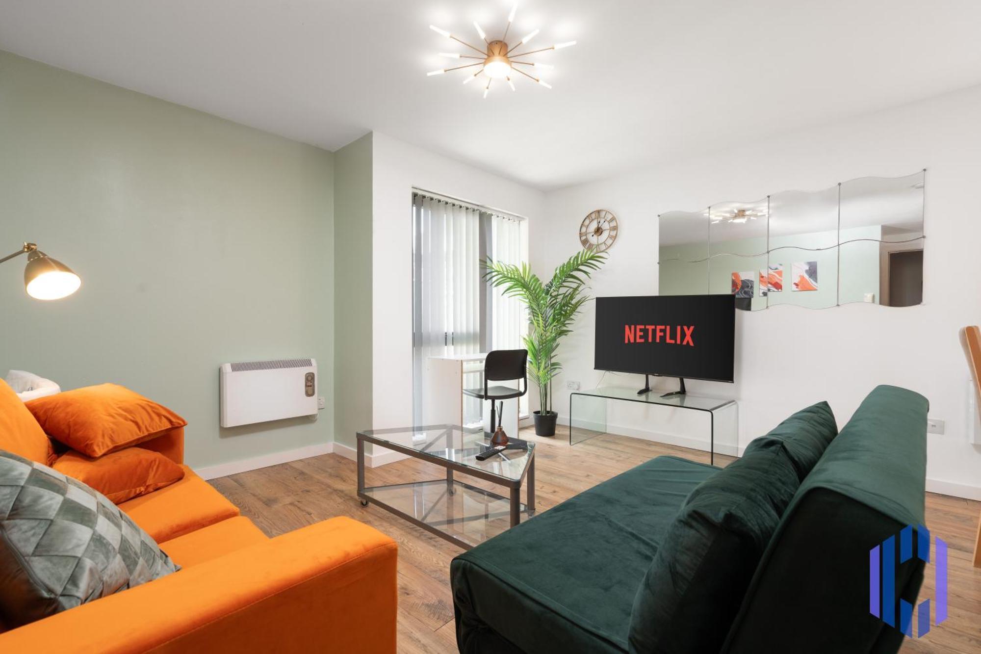 マンチェスターFree Parking - Immaculate 1Bd Flat - Salford Quaysアパートメント エクステリア 写真